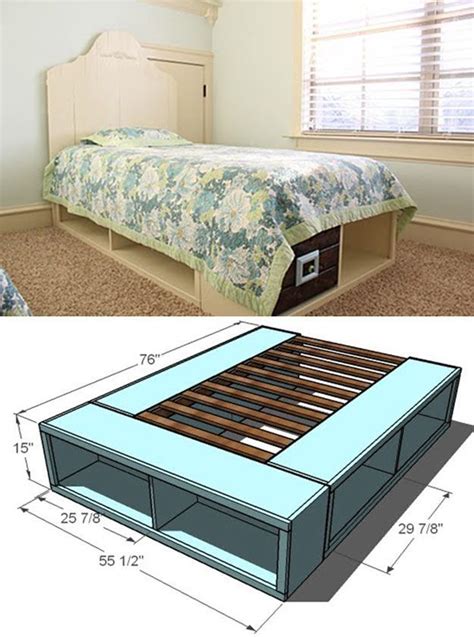 17 Easy To Build Diy Platform Beds Perfect For Any Home Diy And Home
