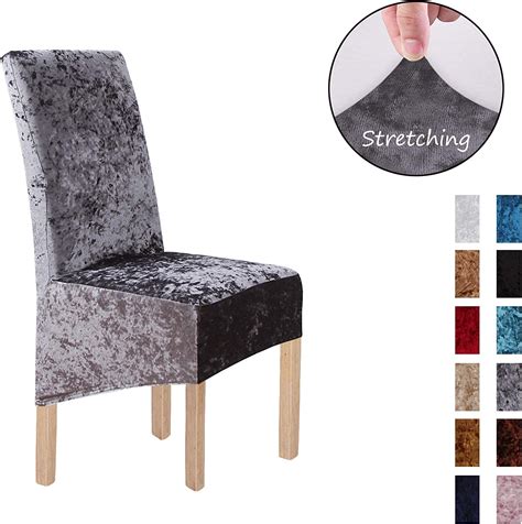 Crushed Velvet Xl Chair Covers For Dining Chairs 246 Pcs Chair