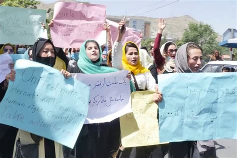 Afghan Women Protest Over Closed Girls Schools Tolonews
