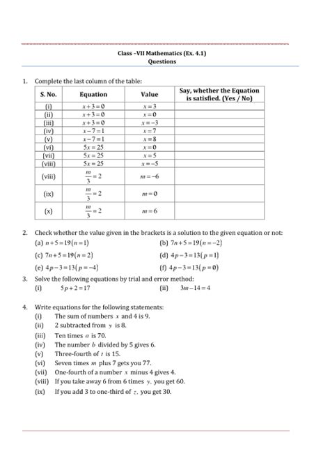 (ii) terms which have the same algebraic factors are q terms. NCERT Solutions for Class 7 Maths Chapter 4 Simple Equations - Free PDF