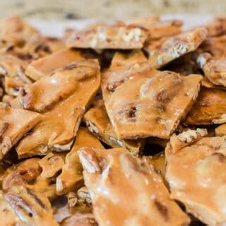 How To Make Easy Butter Pecan Brittle Our Home Made Easy