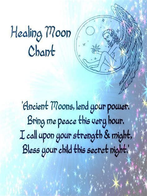 Healing Spells Healing Spell Moon Chant Wiccan Spell Book Healing