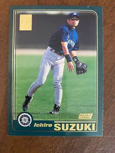 We will compare cards and talk stats and the latest news and events. 2001 Topps Ichiro Suzuki Rookie Card RC Seattle Mariners!! HOF!! | eBay