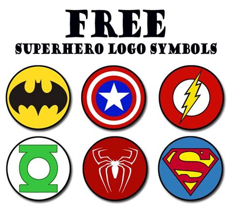 Free Superhero Logos Download Free Superhero Logos Png Images Free