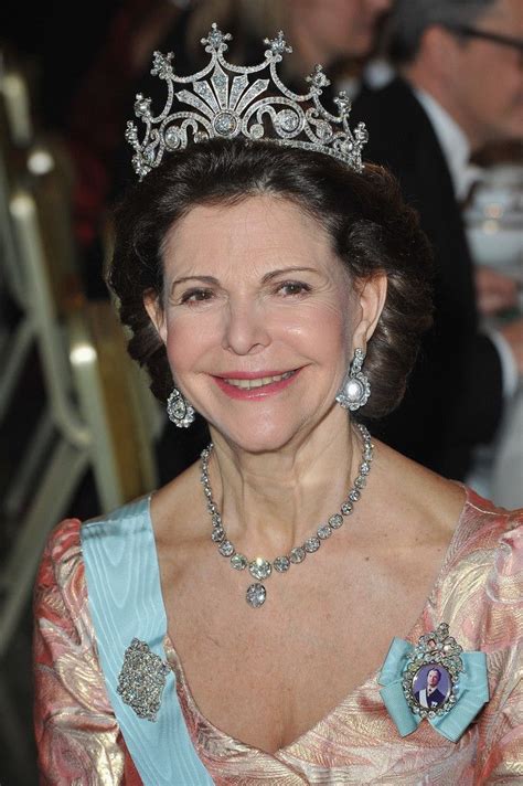 Queen Silvia Of Sweden Nobel Prize Award Ceremony 2011 Royal Crowns