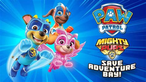 Review Paw Patrol Mighty Pups Save Adventure Bay Ps4 Os Filhotes