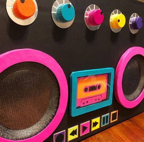 Boom Box Candy Display 80s Theme 80sparty 80sthemedbabyshower