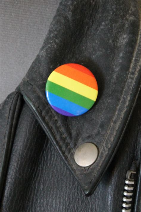 Rainbow Flag Gay Pride Lgbt Pride Mm Pin Back Badge Pinback