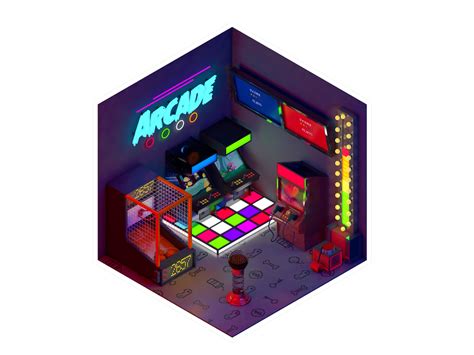 Isometric Art Isometric Design Small Game Rooms Narrow House Designs