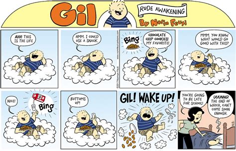 Gil 64 “rude Awakening” Norm Feuti Cartoons