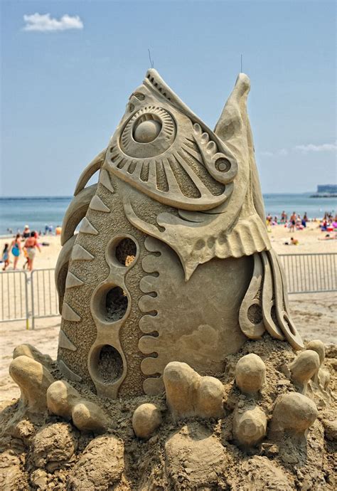 Revere Beach National Sand Sculpting Festival Beach Sand Art Sand