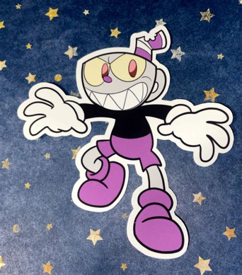 Cuphead Bad End Cuphead And Mugman Stickers Etsy Ireland