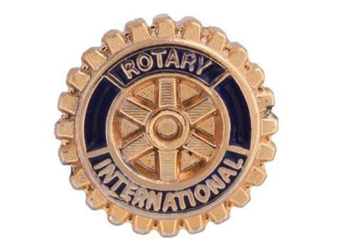 Rotary Enamel Pin Rotary International By Jefdk