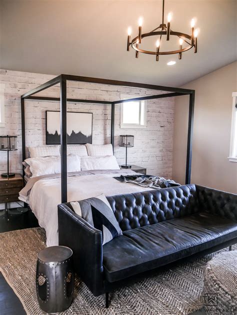 Black And White Master Bedroom Updates Taryn Whiteaker Designs