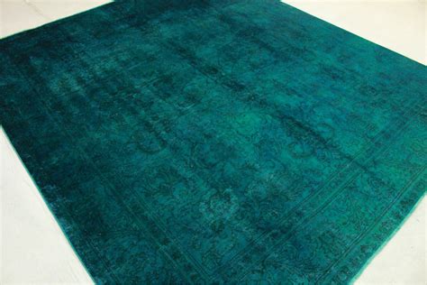 Preise vergleichen und bequem online bestellen! Vintage Teppich Grün Türkis in 380x330cm (1001-3260) bei ...