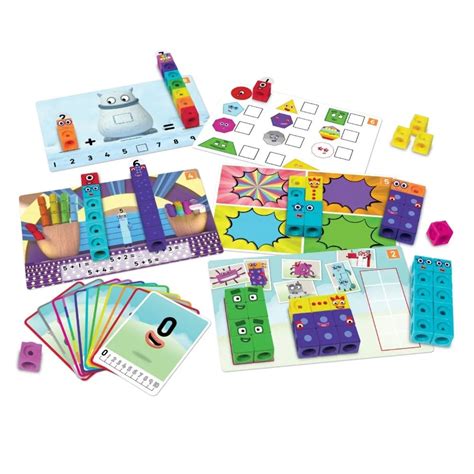 Numberblocks Mathlink® Cubes 1 10 Activity Set Early Years Resources