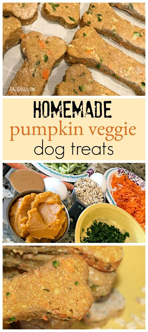 Add in the coconut oil and banana then mix in well, add 1/4 cup water and mix more. Homemade pumpkin veggie dog treat recipe! | Dog treats ...