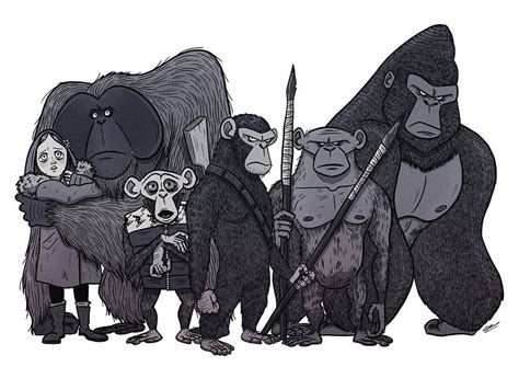 PLANET OF THE APES By GrievousGeneral On DeviantArt Planet Of The Apes Character Design