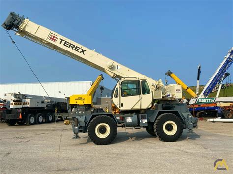 2008 Terex Rt 230 30 Ton Rough Terrain Crane For Sale Hoists And Material