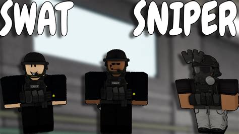 Swat Sniper Raid Roblox Police Raid Sim Youtube