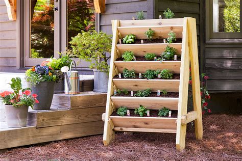 How To Build A Vertical Herb Or Lettuce Planter
