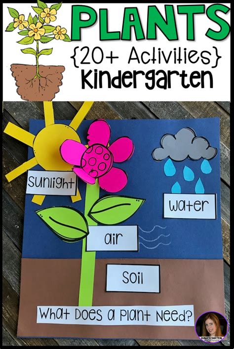These gardening ideas are a great way to help build a love for gardening within a child while having fun. Plants {20+ Activities} for Kindergarten | Plant ...