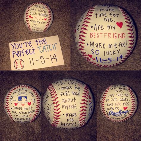 Gift idea for baseball boyfriend... | Boyfriend gifts, Cute boyfriend gifts, Baseball boyfriend