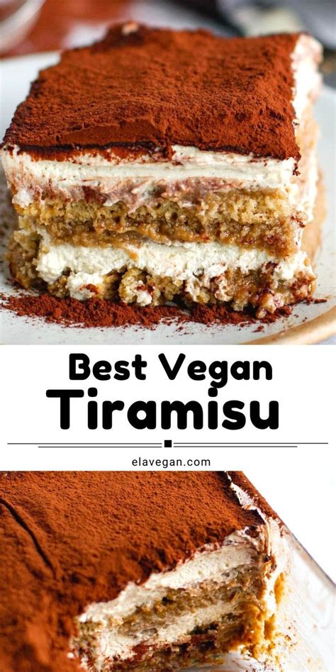 Vegan Tiramisu In 2021 Vegan Tiramisu Tiramisu Recipe Egg Free Baking