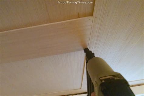 Select either 2′ x 2′ or 2′ x 4′ tiles in a wide variety of. How to Make a Basement Plywood Ceiling (that looks like ...