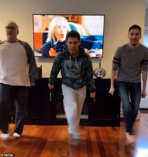 dad goes viral after dancing in hilarious tiktok video with his sons celebrity
