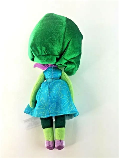Disney Store Original Authentic Pixar Inside Out Disgust Stuffed 11