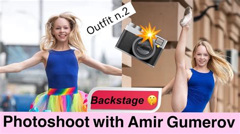 Photoshoot With Amir Gumerov Outfit N2 Youtube