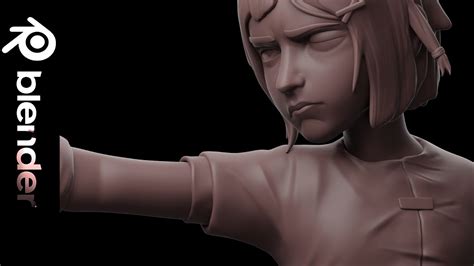 Powder Arcane League Of Legends Sculpting Timelapse In Blender 30