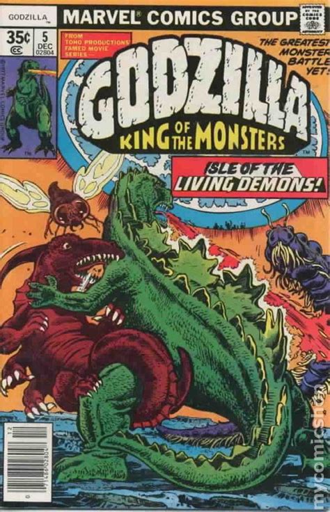 Godzilla 1977 Marvel Comic Books