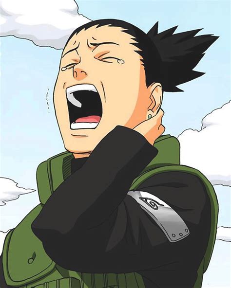 Shikamaru Nara Mood Shikamaru Naruto Sketch Anime Naruto