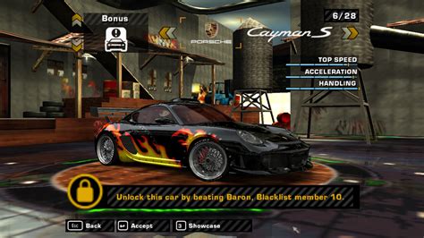 Need For Speed Most Wanted 2005 All Blacklist Cars Malayenc
