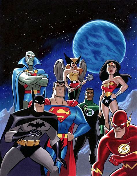 Justice League Cartoon Characters Names