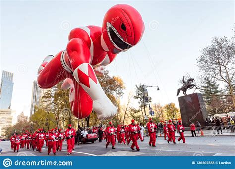 Thanksgiving day is a day for people in the us to give thanks for what they have. New York, NY - November 22, 2018: 92nd Annual Macy`s ...
