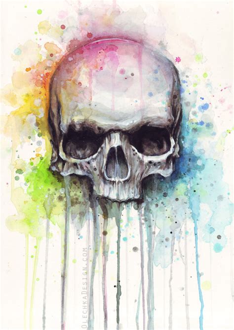 skull art on Tumblr