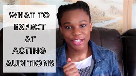 What To Expect At Acting Auditions Audition 101 For Film