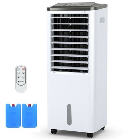 Shop Costway Portable Air Conditioner Cooler Fan Filter Humidify W