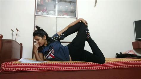 Yoga Contortion Flow With Book Yoga With Vaibhavlaxmi Youtube