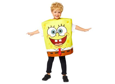 Spongebob Costume Child 8 12yrs