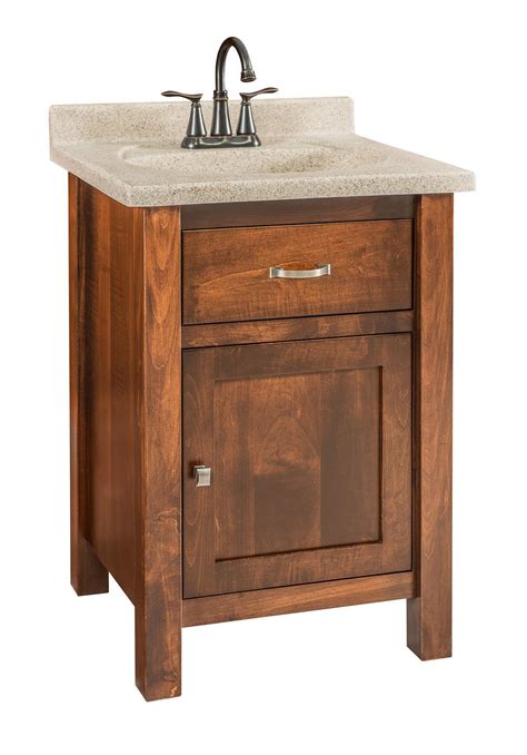 Discover prices, catalogues and new features. 24" Solid Wood Bathroom Vanity from DutchCrafters Amish ...