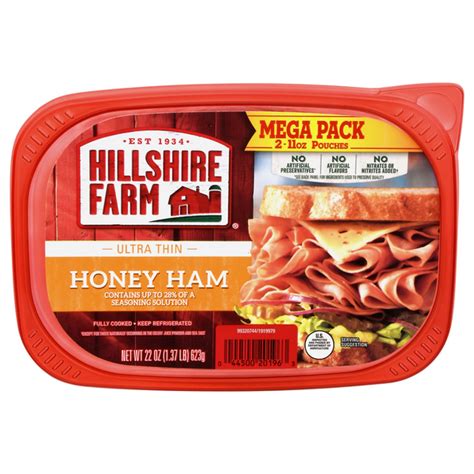 save on hillshire farm honey ham ultra thin sliced mega pack order online delivery giant
