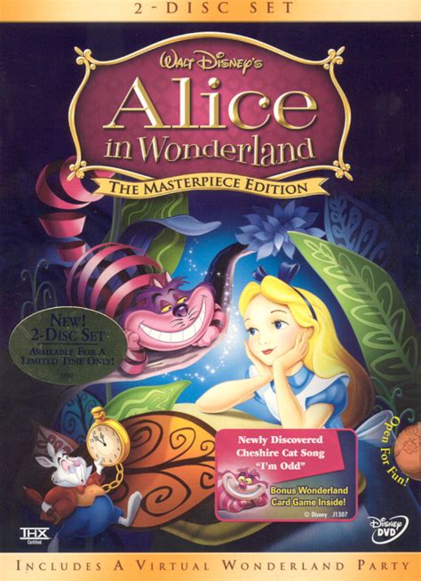 Best Buy Alice In Wonderland Masterpiece Edition 2 Discs Dvd 1951
