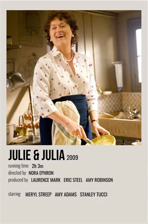 Julie And Julia Minimal Movie Posters Movie Posters Minimalist