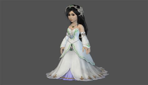 Garnet Princess Dress High Poly Mesh Mod By Lopieloo On Deviantart