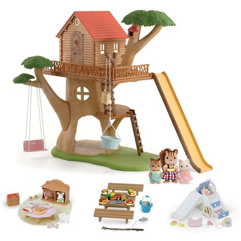 Calico Critters Adventure Tree House T Set