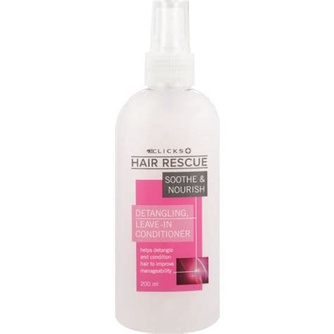 Clicks Hair Rescue Detangler 200ml Clicks